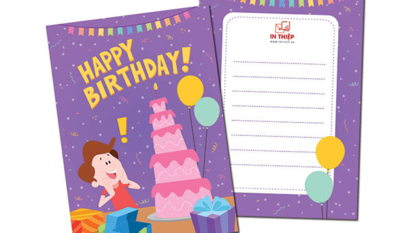 Mẫu Thiệp Sinh Nhật Độc Đáo & Ý Nghĩa 2025