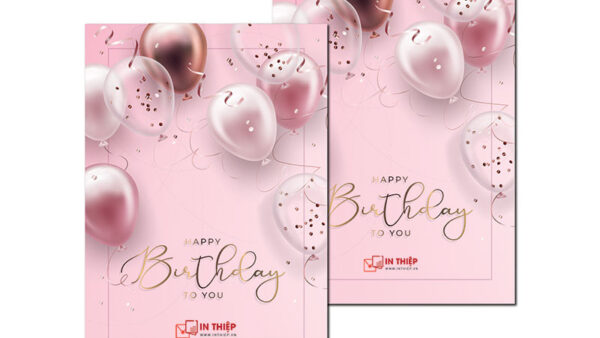 Mẫu Thiệp Sinh Nhật Độc Đáo & Ý Nghĩa 2025