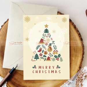 Xu Hướng Thiệp Noel Mới Nhất 2025