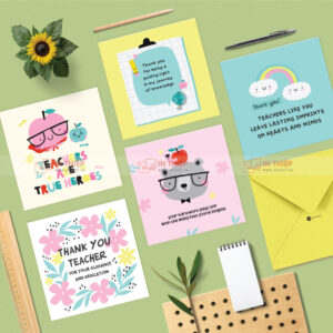 Top Mẫu Thiệp Tri Ân Thầy Cô Đẹp, Ý Nghĩa Nhất 2025