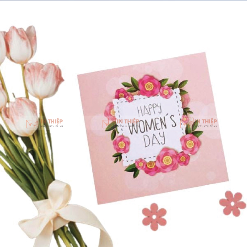 In Thiệp 20/10 Theo Yêu Cầu - Đẹp, Rẻ, Uy Tín